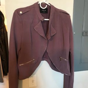 Mauve colored jacket blazer size L